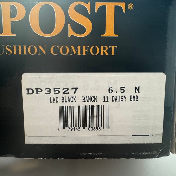 Dan Post Boots Women's Western Ranch Daisy Embroider Size 6.5 - Picture 7 of 7